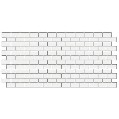 American Olean Unglazed Mosaic 2 x 1 Brick Joint 12" x 24"-Porcelain Mosaic-American Olean-Ice White-12" x 24"-State Tile