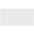 American Olean Unglazed Mosaic 2 x 1 12" x 24"-Porcelain Mosaic-American Olean-Ice White-12" x 24"-State Tile