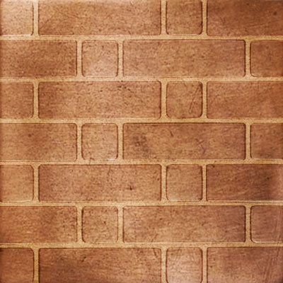 Daltile Metallica 12" x 12"-Metal Mosaic-Daltile-Basketweave (Large) Oxidized Copper-12" x 12"-State Tile