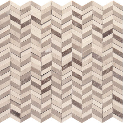Marazzi Candora 11.81" x 12"-Natural Stone Mosaic-Marazzi-Light Beige and Brown-11.81" x 12"-State Tile