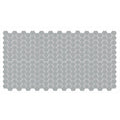 American Olean Unglazed Mosaic 1" Hex 12" x 24"-Porcelain Mosaic-American Olean-Light Smoke-12" x 24"-State Tile