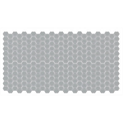 American Olean Unglazed Mosaic 1" Hex 12" x 24"-Porcelain Mosaic-American Olean-Light Smoke-12" x 24"-State Tile