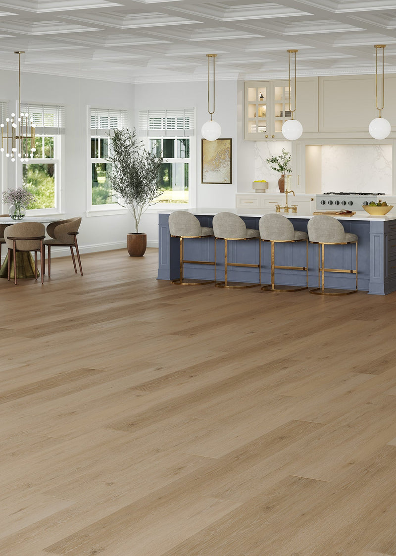 Mannington Adura Rigid Plank Regency Oak 7.10" x 48" Polished Platinum