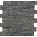 Daltile Stacked Stone 6" x 24"-Natural Stone Tile-Daltile-Macau Black-6" x 24"-State Tile