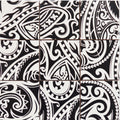 Bati Orient Maori Native 11.8" x 11.8"-Ceramic Mosaic-Bati Orient-Black | White-11.8" x 11.8"-State Tile