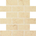 Daltile Florentine 2 x 4 12" x 12"-Porcelain Mosaic-Daltile-Marfil Mosaic-12" x 12"-State Tile