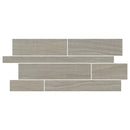 Marazzi Sabbia Marmo Random Linear 12" x 24"-Porcelain Mosaic-Marazzi-Medium Gray-12" x 24"-State Tile