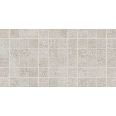 Daltile Reminiscent 2 x 2 12" x 24"-Porcelain Mosaic-Daltile-Memento White Mosaic-12" x 24"-State Tile
