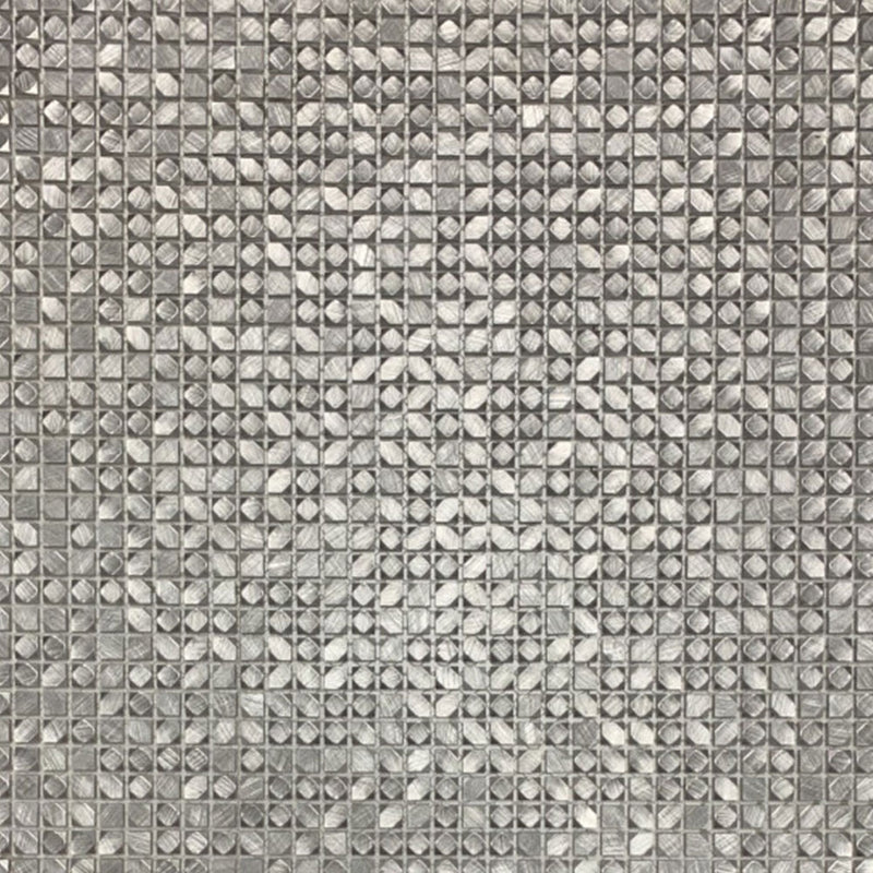 Bati Orient Mini Hexagon 11.9" x 11.9"-Metal Mosaic-Bati Orient-Silver-11.9" x 11.9"-State Tile