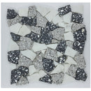 Bati Orient Mini Opus Terrazzo 12" x 12"-Marble Mosaic-Bati Orient-White | Grey | Black-12" x 12"-State Tile