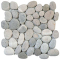 Bati Orient Pebbles 12" x 12"-Natural Stone Mosaic-Bati Orient-Grey | Beige-12" x 12"-State Tile