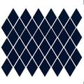 American Olean Color Story Mosaic Harlequin 2 x 3 12" x 13"-Ceramic Mosaic-American Olean-Navy-12" x 13"-State Tile