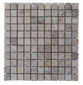 Atlantic Stone Source Mosaic Tiles 1 x 1 12" x 12"-Marble Mosaic-Atlantic Stone Source-Noce Travertine-12" x 12"-State Tile