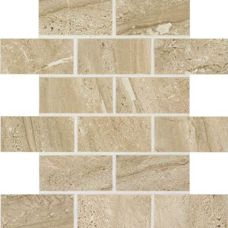 Daltile Florentine 2 x 4 12" x 12"-Porcelain Mosaic-Daltile-Nociolla Mosaic-12" x 12"-State Tile