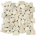 Bati Orient Opus Mosaic 12" x 12"-Natural Stone Mosaic-Bati Orient-Onyx White-12" x 12"-State Tile