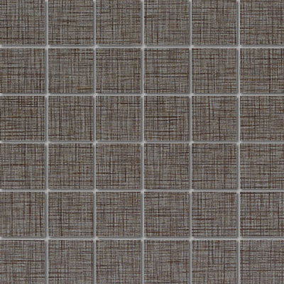 Daltile Kimona Silk 2 x 2 12" x 12"-Porcelain Mosaic-Daltile-Water Chestnut-12" x 12"-State Tile