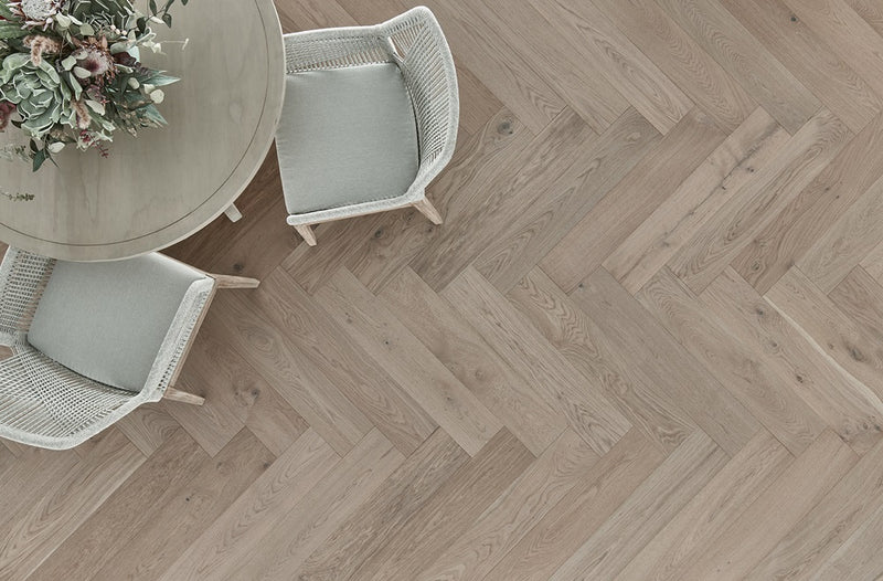 Mannington Latitude Park City Herringbone 7.5" x 37.5"