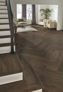 Mannington Latitude Park City Herringbone 7.5" x 37.5" Natural