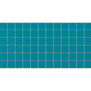 American Olean Color Story Mosaic 2 x 2 12" x 24"-Ceramic Mosaic-American Olean-Peacock Blue-12" x 24"-State Tile