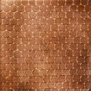 Daltile Metallica Penny Round 12" x 12"-Metal Mosaic-Daltile-Oxidized Copper-12" x 12"-State Tile