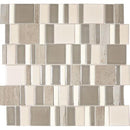 Marazzi Midpark Mosaics 12.57" x 13.37"-Glass & Stone Mosaic-Marazzi-Rainstorm-12.57" x 13.37"-State Tile