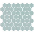 American Olean Color Story Mosaic Hex 1.5" 10.25" x 11.63"-Ceramic Mosaic-American Olean-Restore-10.25" x 11.63"-State Tile