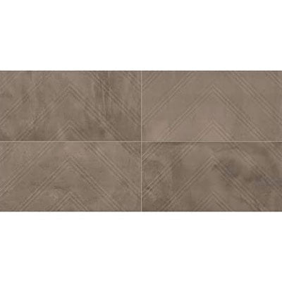 Daltile Chord 12" x 24"-Porcelain Tile-Daltile-Rhythm Brown Textured-12" x 24"-State Tile