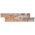 Bati Orient Floors-Wall Cladding 4" x 14"-Natural Stone Mosaic-Bati Orient-Rust Slate-4" x 14"-State Tile
