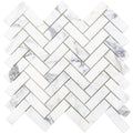Soho Studio Calacatta 1 x 3 Herringbone 11.87" x 13.44"