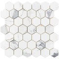 Soho Studio Calacatta 2" Hexagon 11.75" x 12.37"