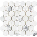 Soho Studio Calacatta 2" Hexagon 11.75" x 12.37"