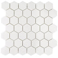 Soho Studio White Thassos 2" Hexagon 11.75" x 11.75"