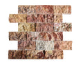 Atlantic Stone Source Mosaic Tiles Split Faces 2 x 4 12" x 12"-Marble Mosaic-Atlantic Stone Source-Scabas Travertine-12" x 12"-State Tile