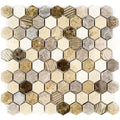 Soho Studio Surface Tech Hex 10.88" x 11.25" Caramel
