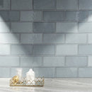 Soho Studio Scatoloni Riquadri 5" x 10" Azul Zucchero