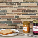 Soho Studio Art Glass 11.75" x 11.75" Botanical Slate