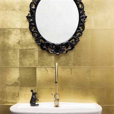 Soho Studio Alchemy 10" x 30" Silver