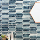 Soho Studio Brook Chevron 11.73" x 11.74" Dusk