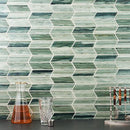 Soho Studio Brook Chevron 11.73" x 11.74" Sage