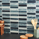 Soho Studio Brook Stacked 11.61" x 11.73" Dusk