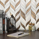 Soho Studio Baroque Floret 10.5" x 11.75" Capri White Jade