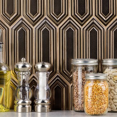 Soho Studio Baroque Sequin 9/16 9.5" x 15.5" Copper