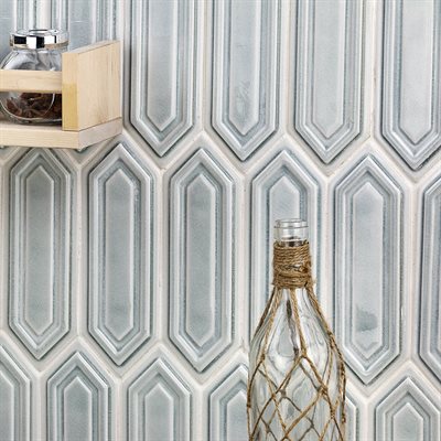 Soho Studio Baroque Sequin 9/16 9.5" x 15.5" Sky