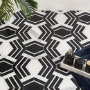 Soho Studio Encore 11" x 18" Brava Nero Marquina & Calacatta