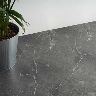 Soho Studio Minetta 18" x 36" Chauny Marble Dark Gray