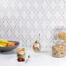 Soho Studio Mj Viola 9.5" x 12" White Thassos With White Carrara Lines