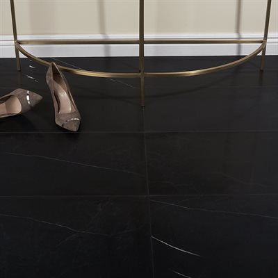Soho Studio Nero Marquina 12" x 24" Nero Honed