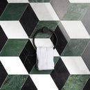 Soho Studio Pari 8" x 9.21" Pari Verde Nero Dark Green Carrara