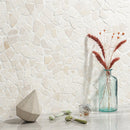 Soho Studio Pebblestone Tumbled 11.81" x 11.81" Lovina White Tumbled