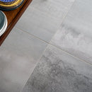 Soho Studio Revive 24" x 24" Metal Silver